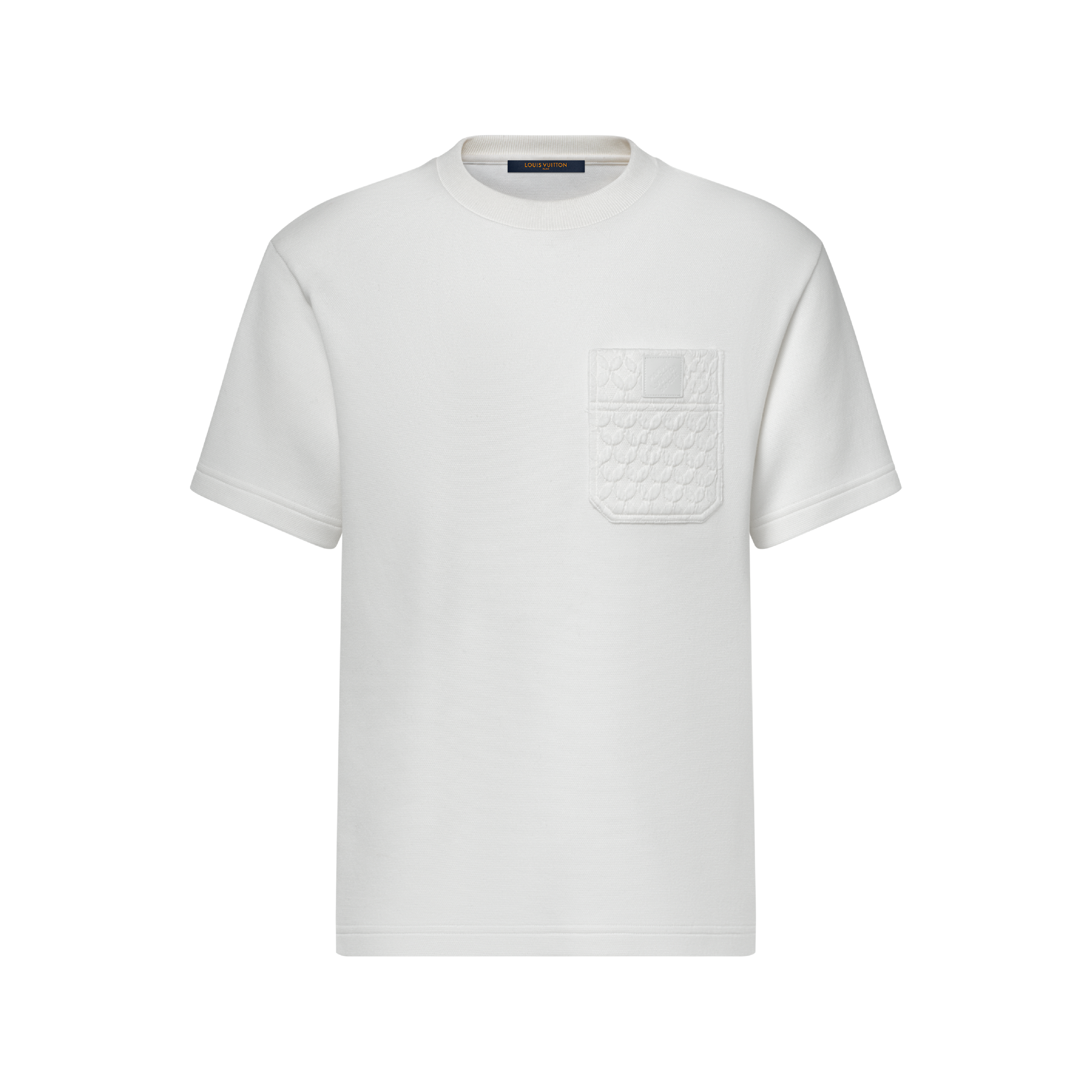 Louis Vuitton ポケットTシャツ ホワイト Signature Pocket T-Shirt - Ready-to-Wear | LOUIS VUITTON